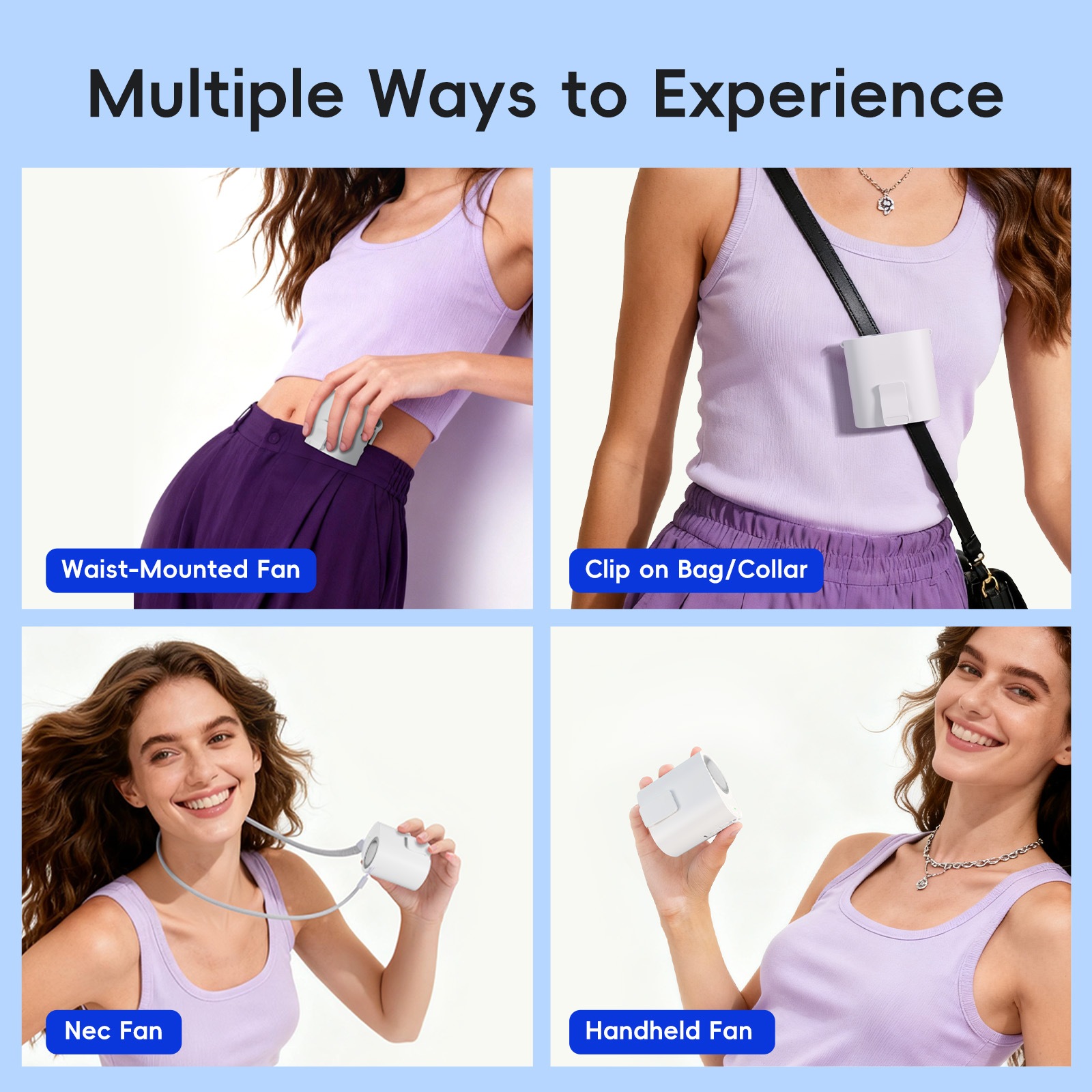 腰掛ファン  冷却プレートなし HD-WCFAN01WH