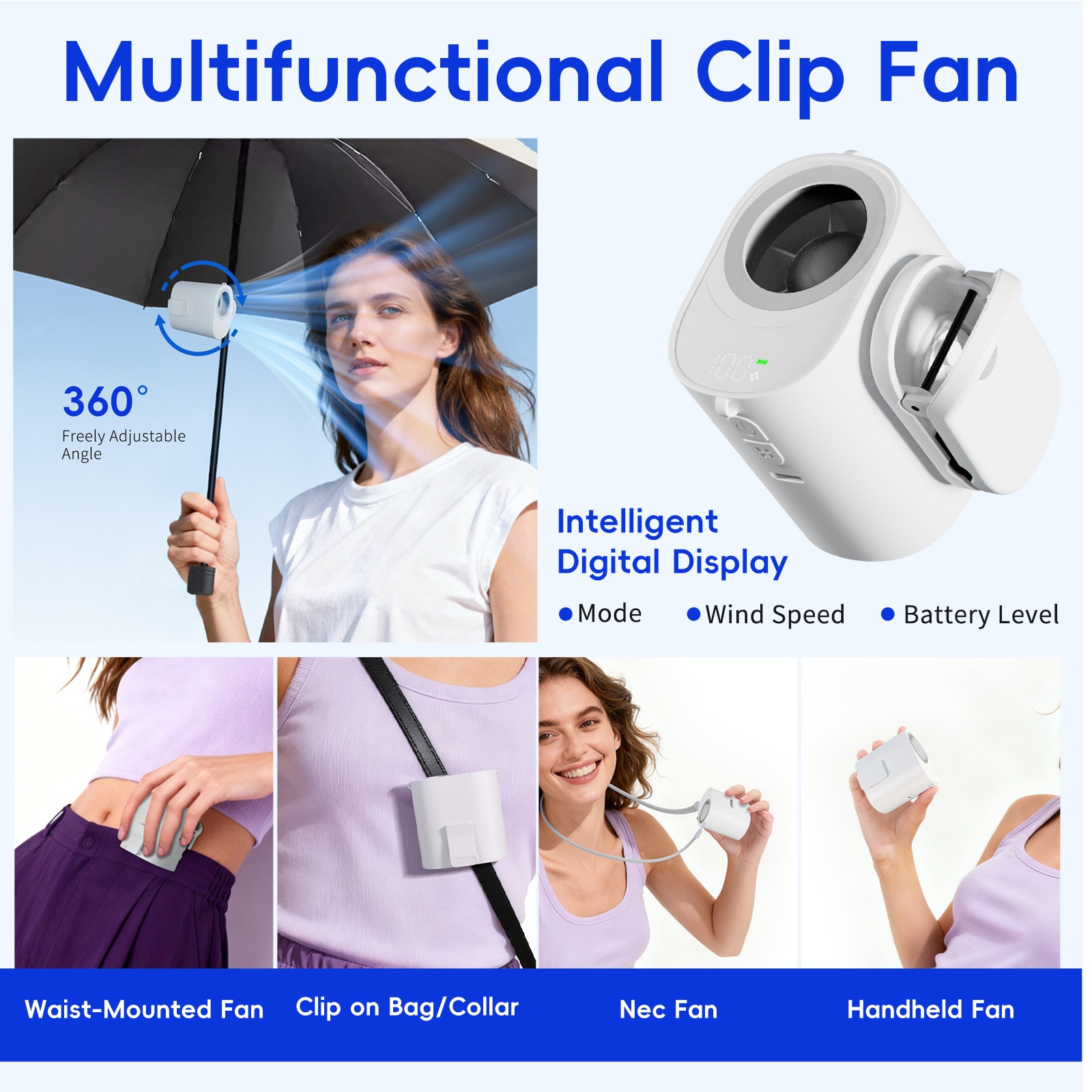 腰掛ファン  冷却プレートなし HD-WCFAN01WH