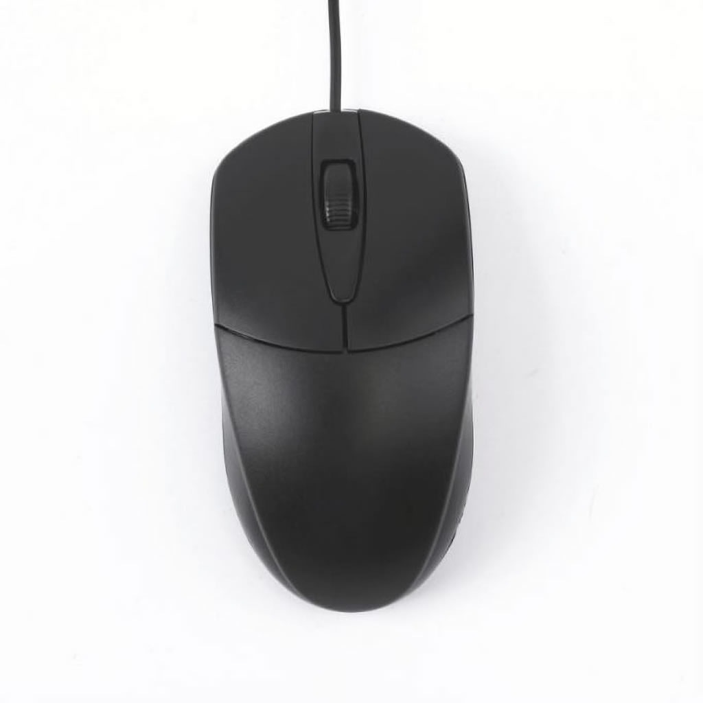 HIDISC 静音有線マウス HDM-SW01BK カチカチ音なし