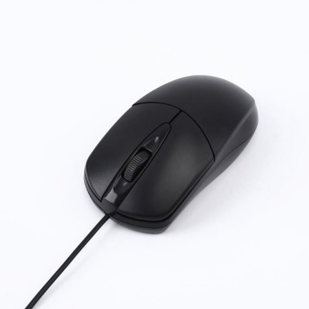 HIDISC 静音有線マウス HDM-SW01BK カチカチ音なし