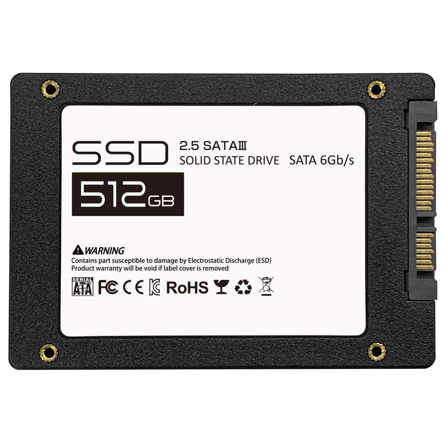 *3個セット HIDISC 2.5inch SATA SSD 512GB SSD512G