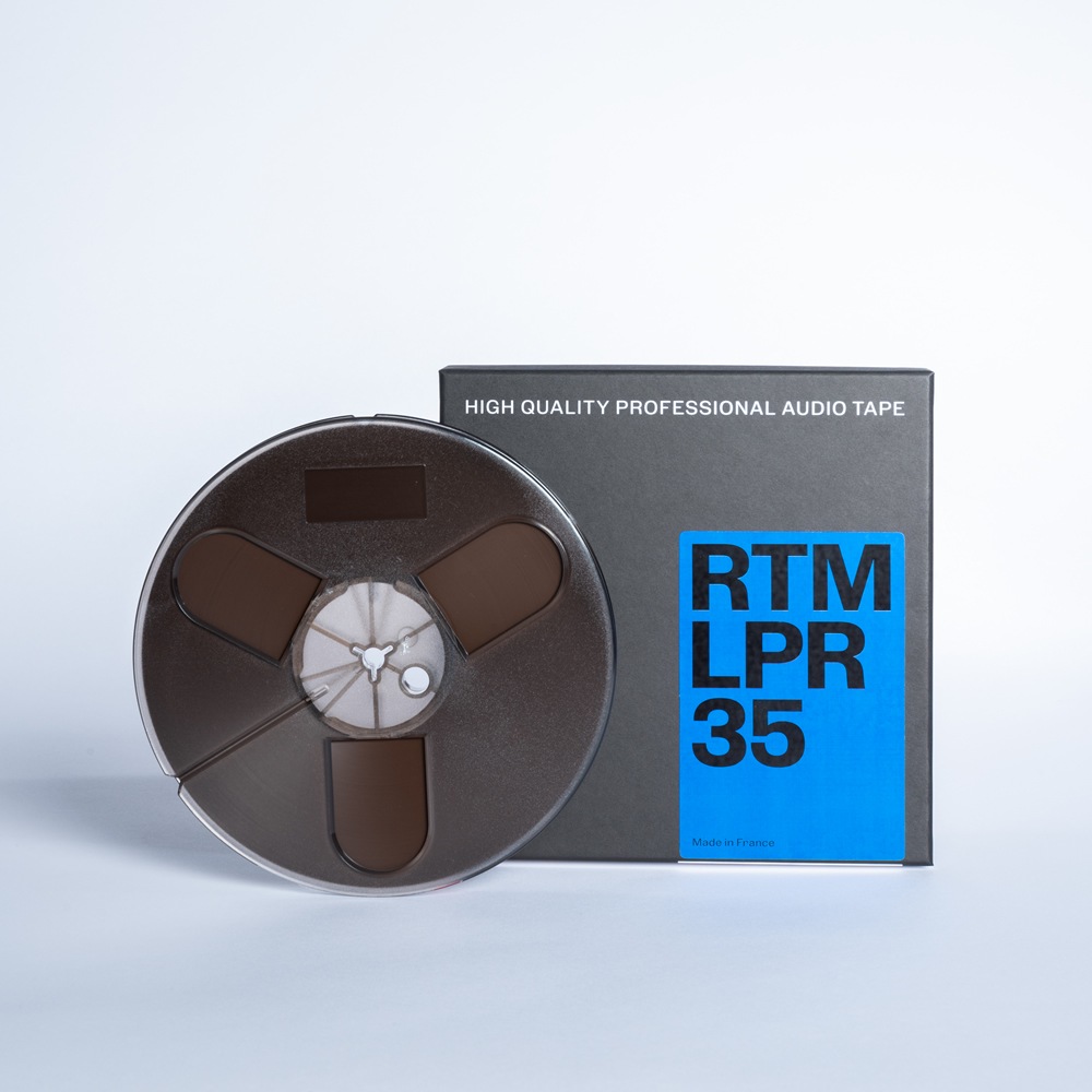 RTM LPR35 1/4“ 1,800ft(549M) トライデント プラスチックリール　ヒンジボックス付