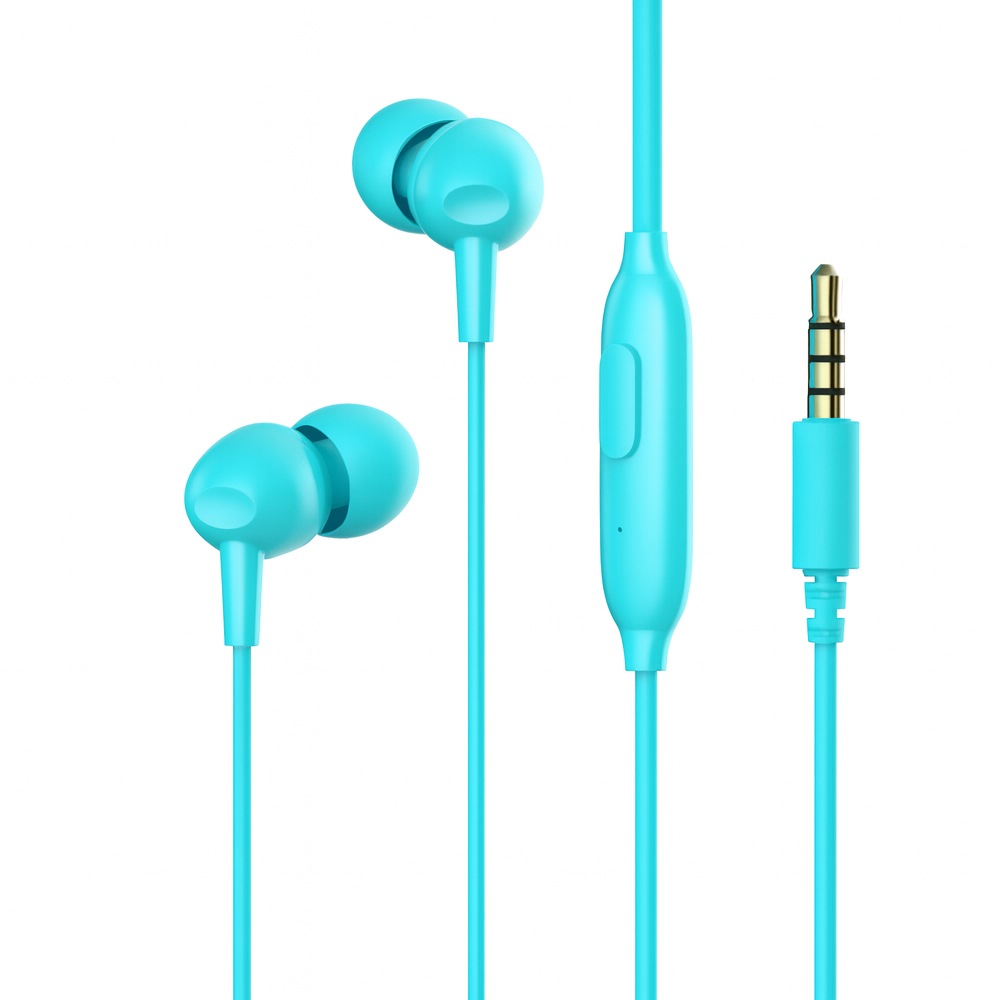 カナル型 有線インイヤー イヤホン　HD-GT-E48P-BL