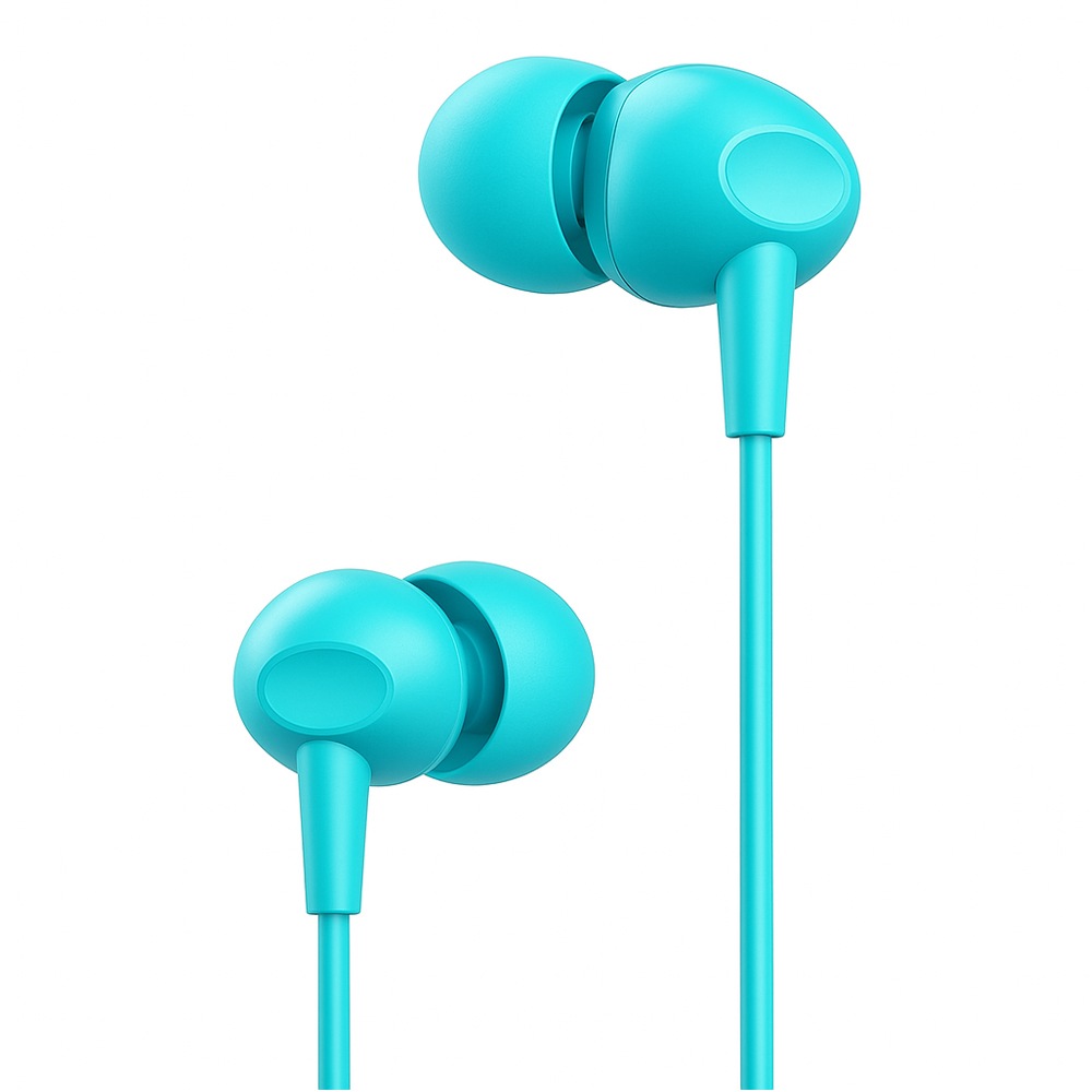 カナル型 有線インイヤー イヤホン　HD-GT-E48P-BL