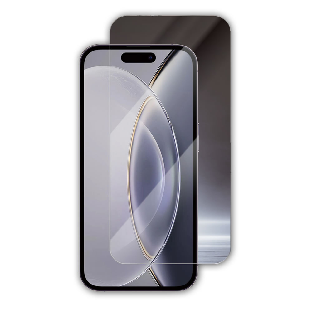 HIDISC 2.5D強化保護ガラスフィルム for iPhone15 Pro Max ML-HD2.5GDF15PM67