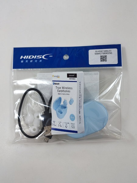 【リファービッシュ】 HIDISC 完全ワイヤレスイヤホン ピンク R-HDBT38BLE3
