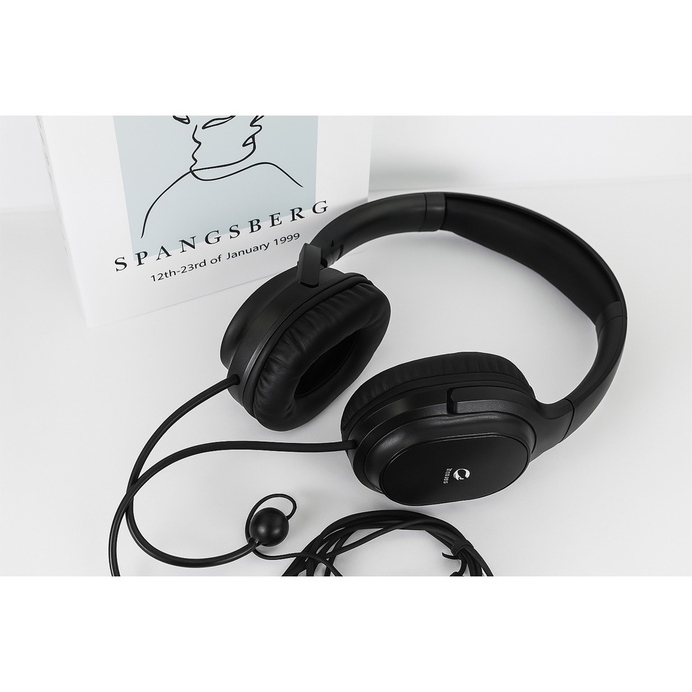 High Quality電磁波遮断有線ヘッドホン　HD-FC08-C-4P