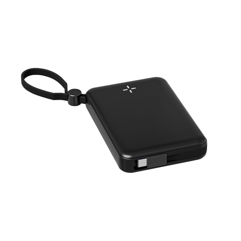 HIDISC PD20W急速充電対応 ケーブル一体型モバイルバッテリー ブラック HD4-MBTC10W2CPD20BK