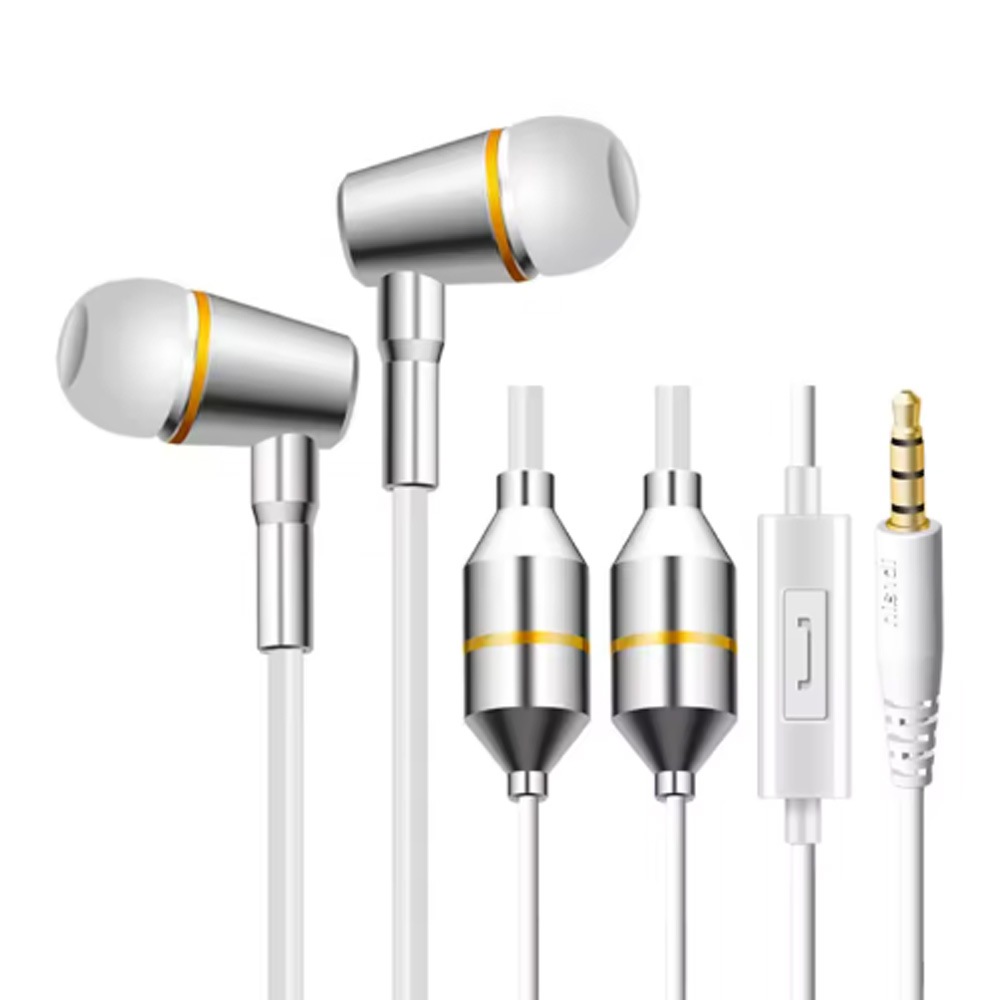 High Quality電磁波遮断有線イヤホン　HD-FC12-C-4PWH
