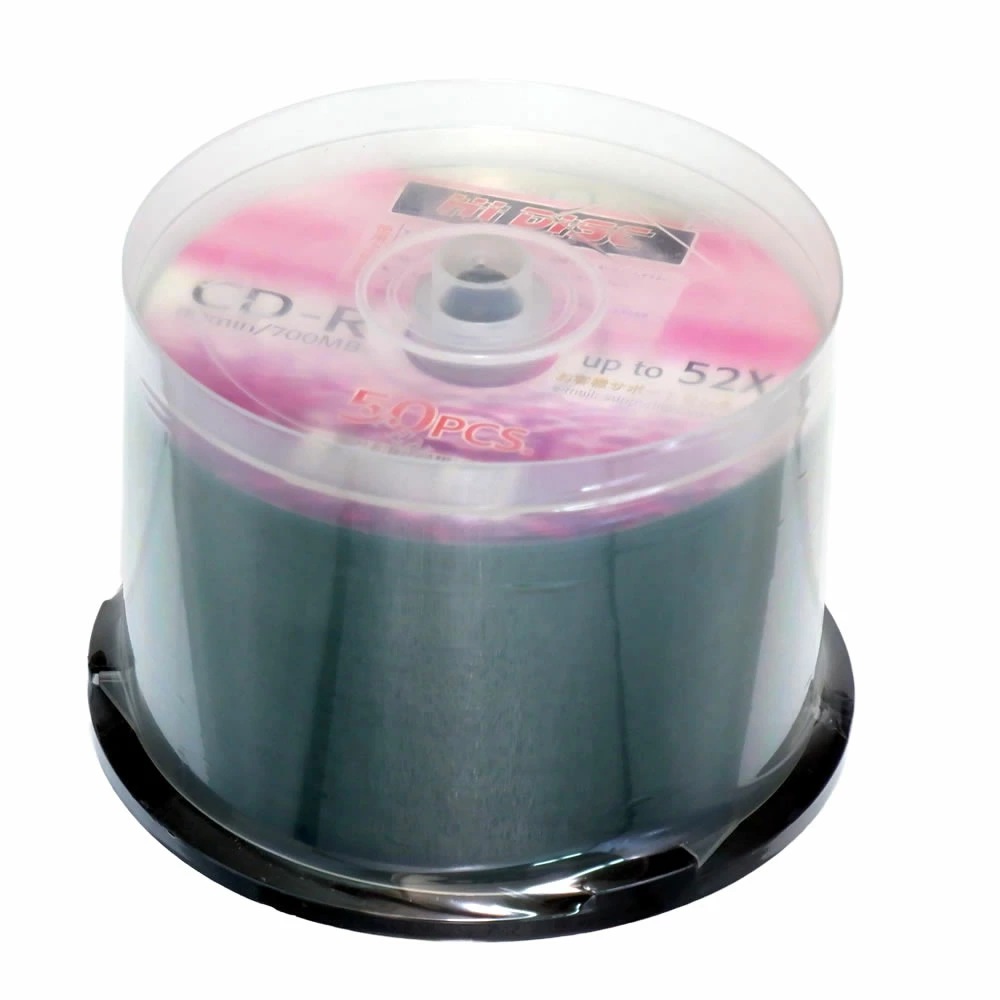 【2400枚まとめ買い・送料無料】HIDISC CD-R 700MB 50枚スピンドル 52倍速対応 メーカーレーベル HD CD-R80 52X 50PS