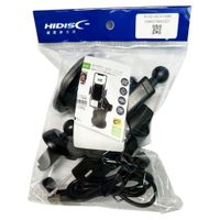 【リファービッシュ】 HIDISC 車載用DC充電器 最大合計45W出力 ブラック R-HD-WCH15BK
