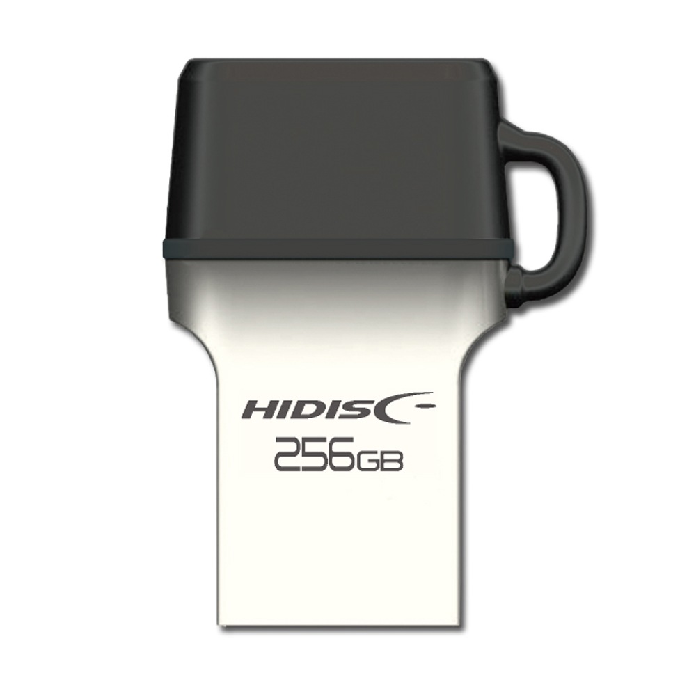 HIDISC Type-C ＆ Type-A 両対応 256GB USBフラッシュメモリ HDUF146C256G3C