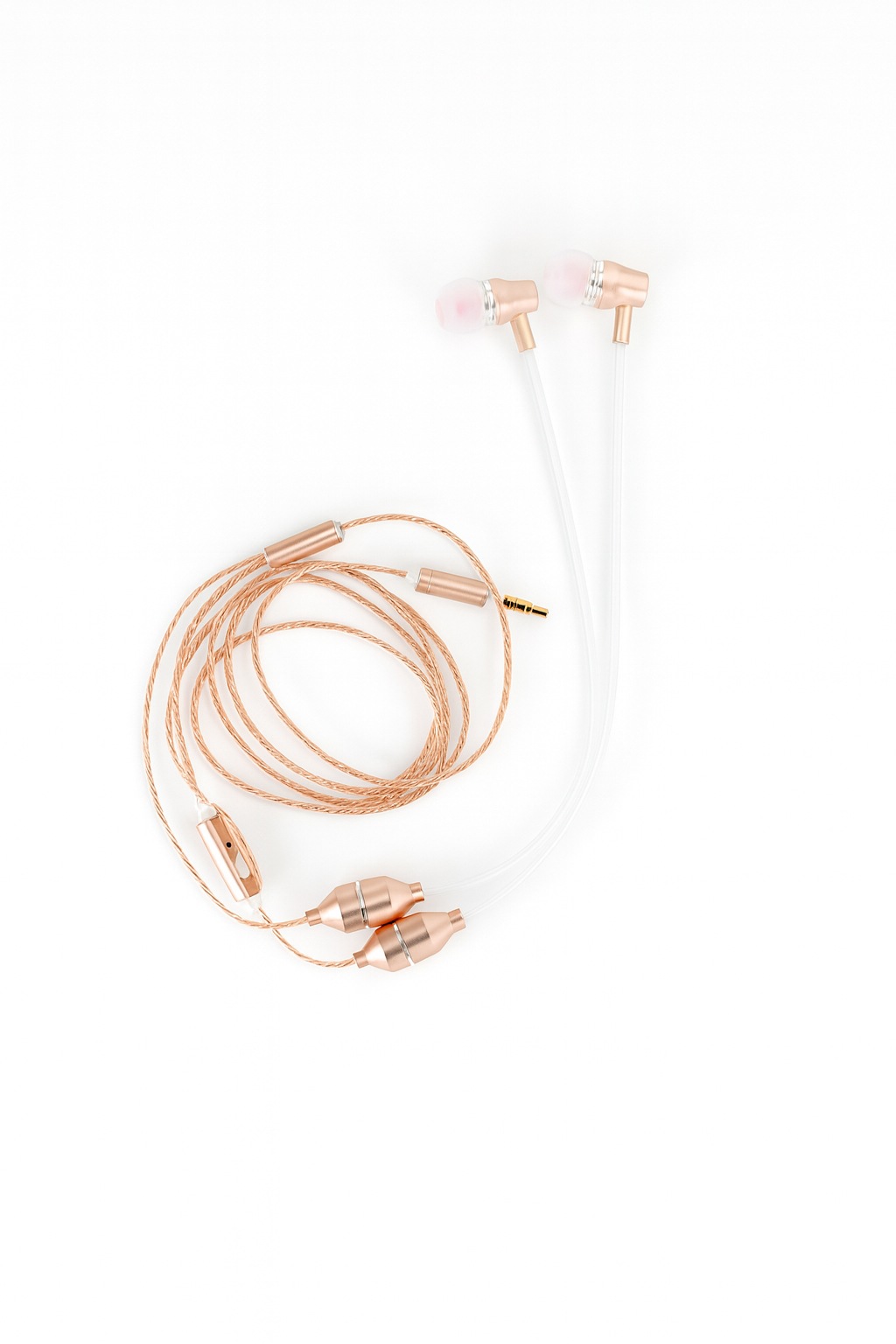 High Quality電磁波遮断有線イヤホン　HD-FC11-E-4PGL