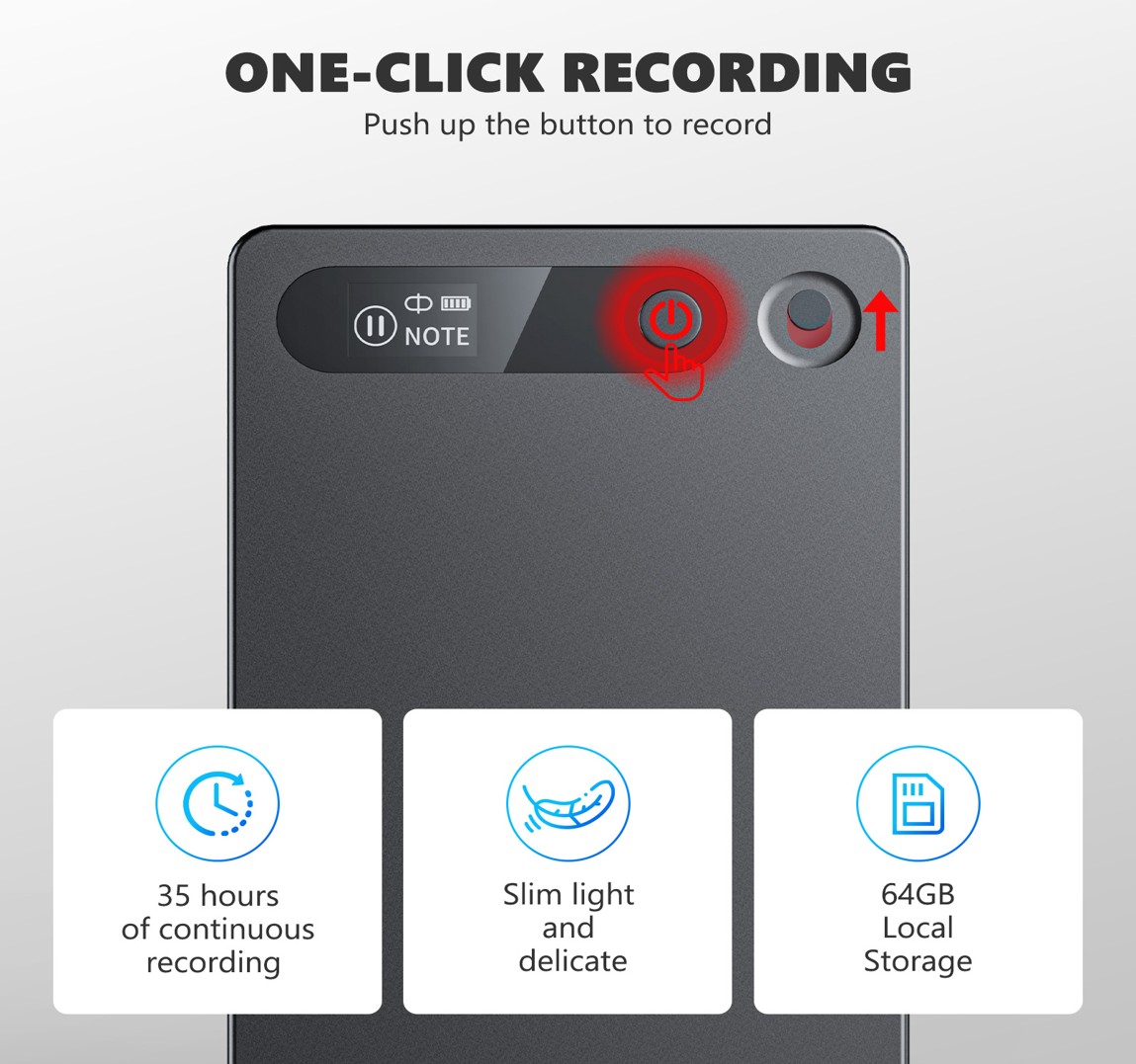 翻訳機 / AI レコーダー|112言語対応・GPT-4o搭載・会議録音&自動要約で業務効率化