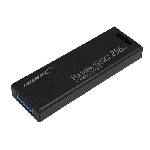 【数量限定特価】MiniStickポータブルSSD 256GB USB3.2 Gen2対応 (データ/録画用) MFMSSD256GJP3R [バルク品] [返品交換不可]