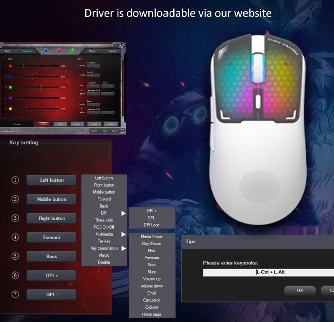 ゲーミングマウス 超軽量53.5g PAW825搭載 12,800DPI ハニカムRGBライティング 音楽同期対応 高精度エルゴ設計