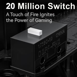 ゲーミングマウス PAW3311搭載 12,800DPI 6Dボタン RGB充電スタンド付属 有線・2.4GHz・Bluetooth対応 高精度エルゴ設計