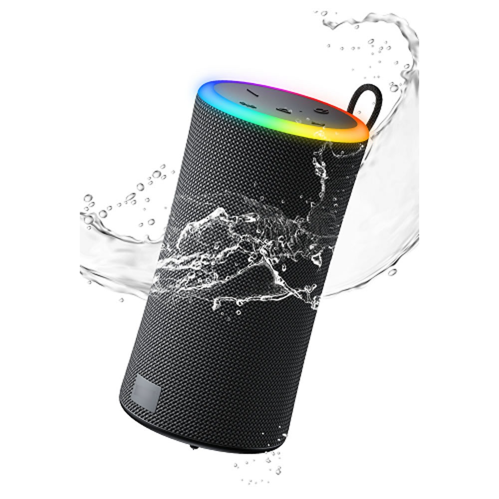 防水BTポータブルスピーカー IPX6 Bluetooth5.3 高音質10W×2 10時間再生 TWS対応