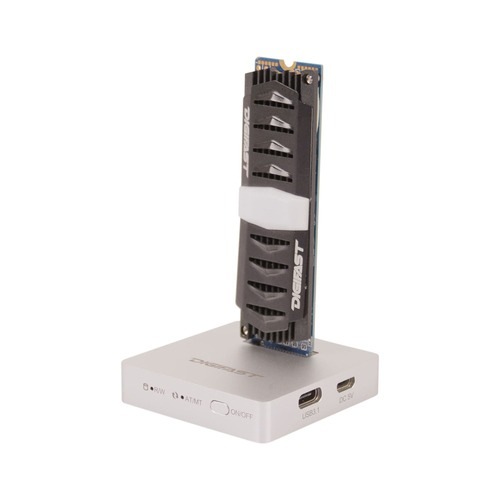 Digifast ドッキングベース(大多用ドッキングステーションORドッキングハブ),USB3.2 GEN2 Type-C (10 Gbps),ポータブルデザイン -Silver DX2-S