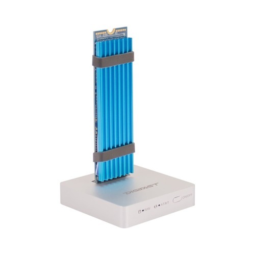 Digifast ドッキングベース(大多用ドッキングステーションORドッキングハブ),USB3.2 GEN2 Type-C (10 Gbps),ポータブルデザイン -Silver DX2-S