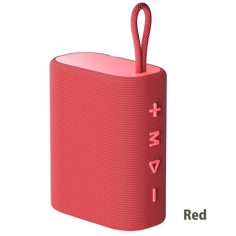 縦型スリムデザインポータブルBTスピーカー Bluetooth5.3 高音質5W 6時間再生 TWS対応 軽量175g 