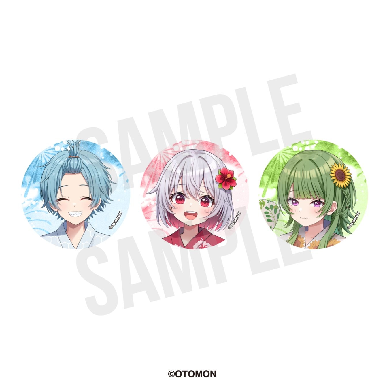 おともんランダム缶バッジ 2025年夏ver.