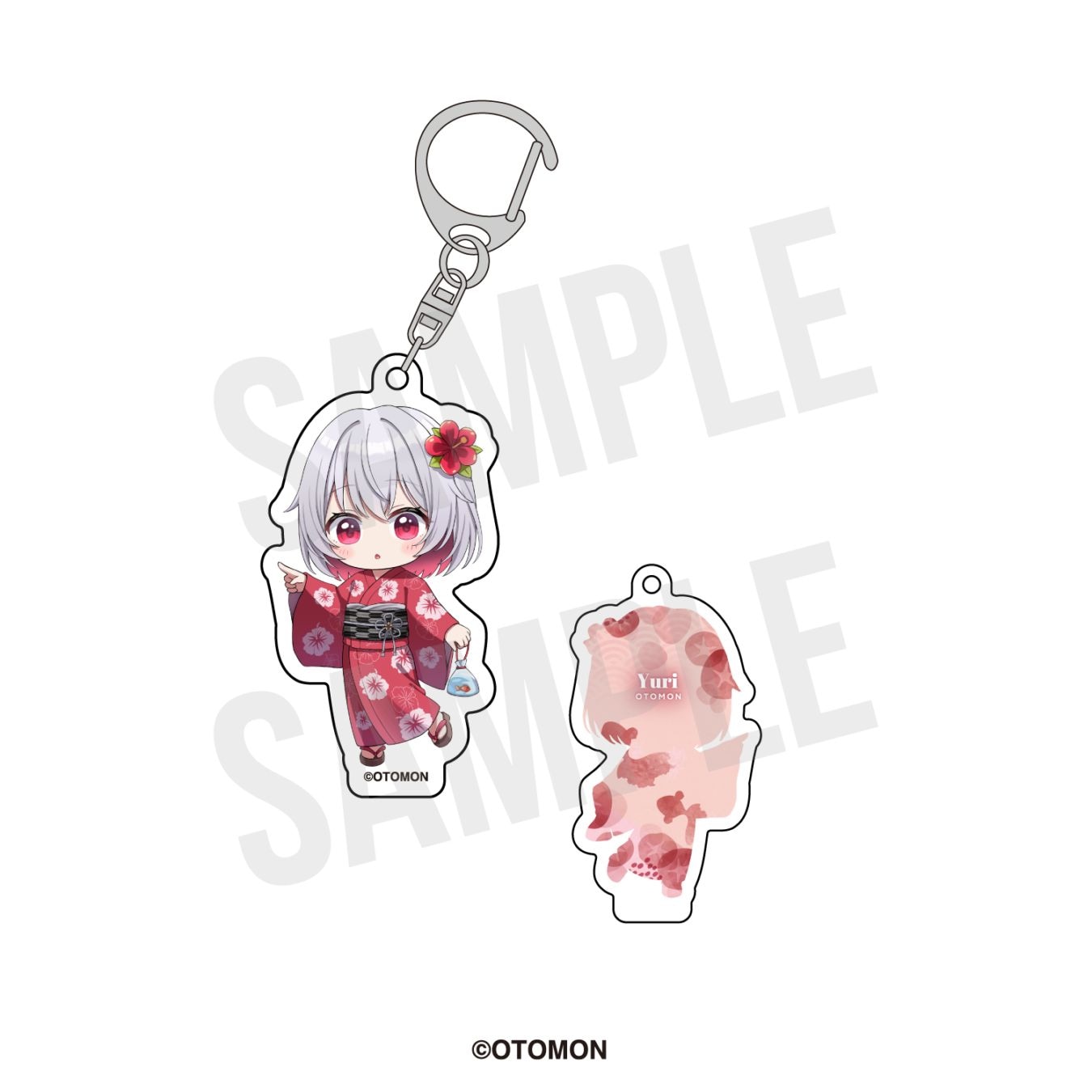 おともんアクリルキーホルダー 2025年浴衣ver.(ゆーり)