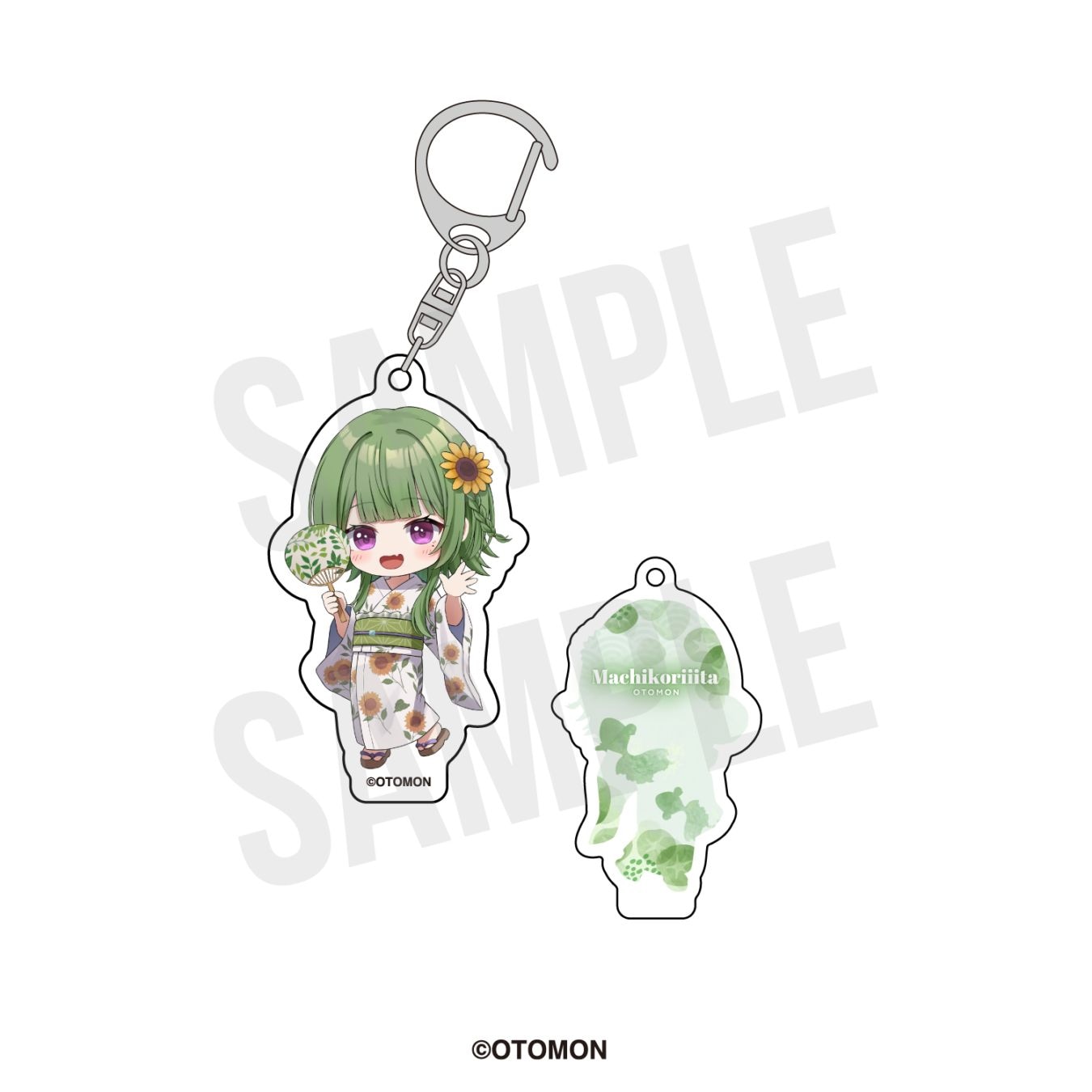 おともんアクリルキーホルダー 2025年浴衣ver.(まちこりーた)