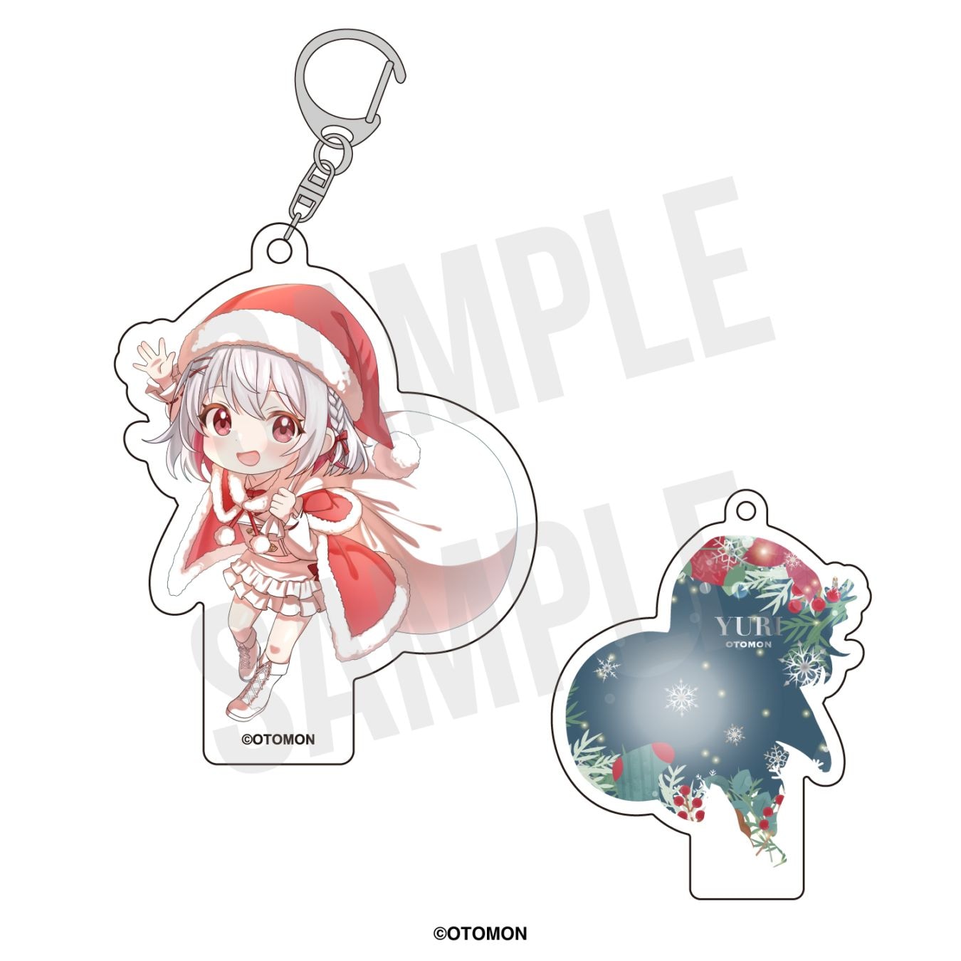 おともんアクリルキーホルダー 2025年クリスマスver.(ゆーり)
