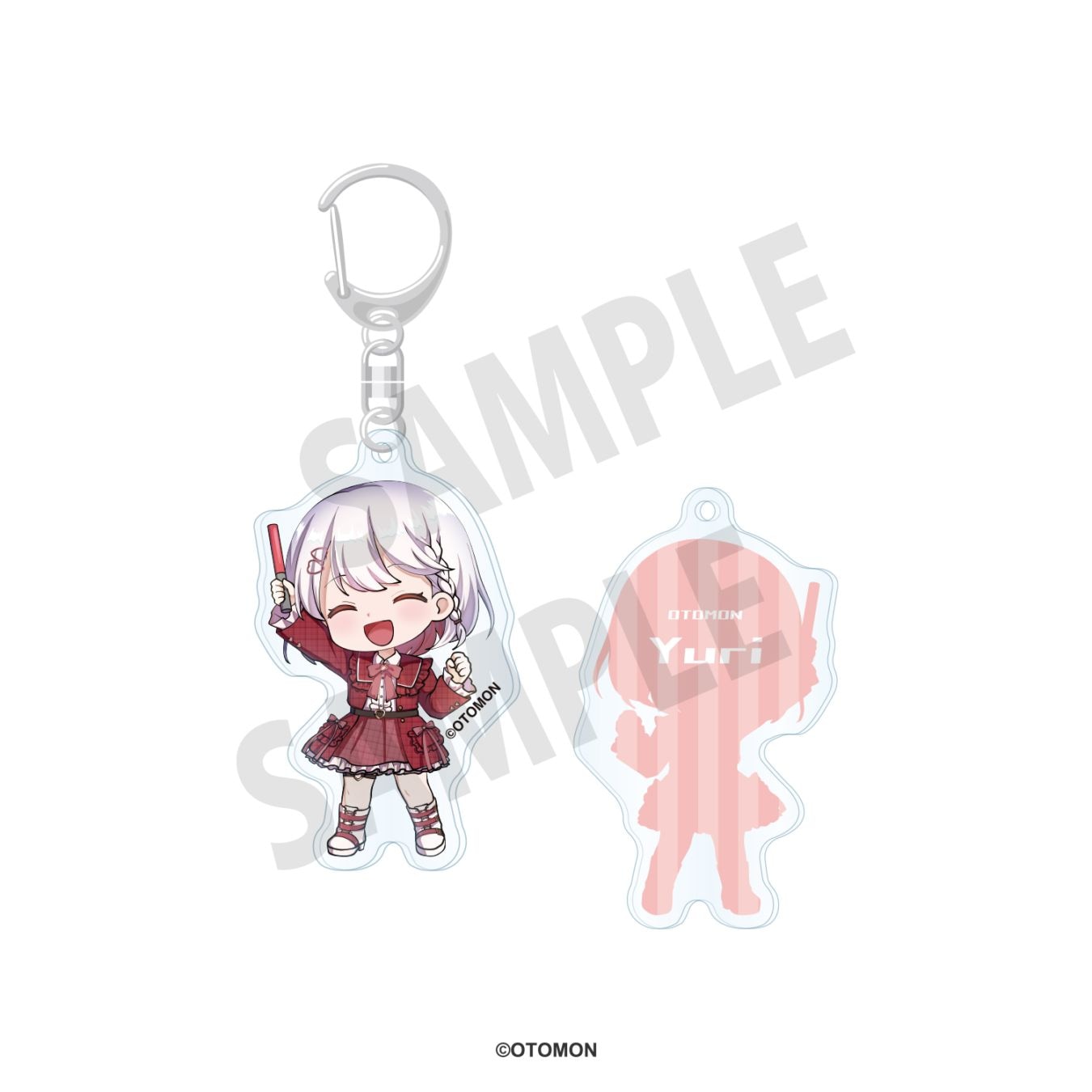 おともんアクリルキーホルダー　ファンサver.(ゆーり)