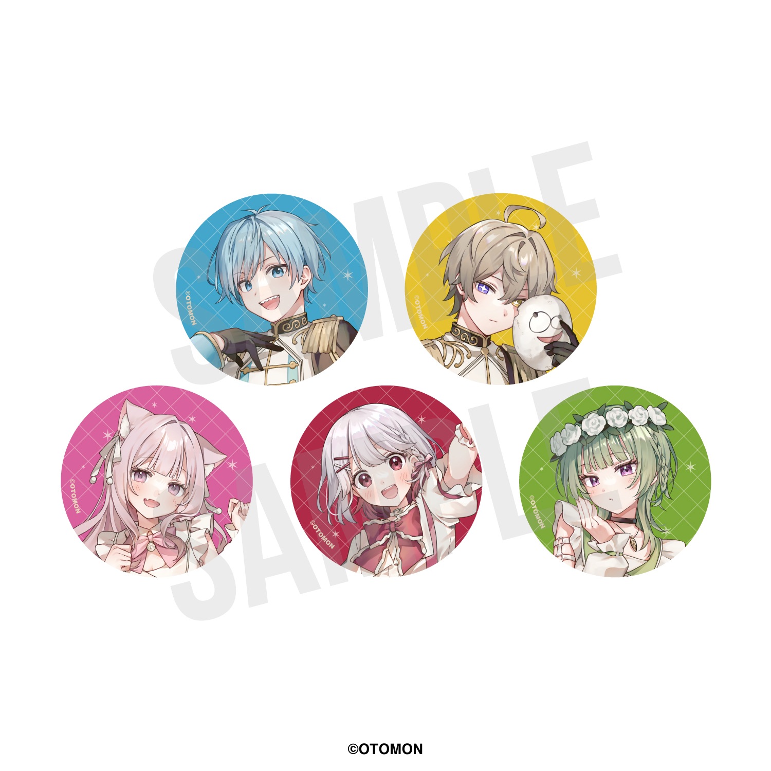 UMM.com うまいもんツアー　ランダム缶バッジ　もるでおさん 55c8afba-e8fd-4307-9643-