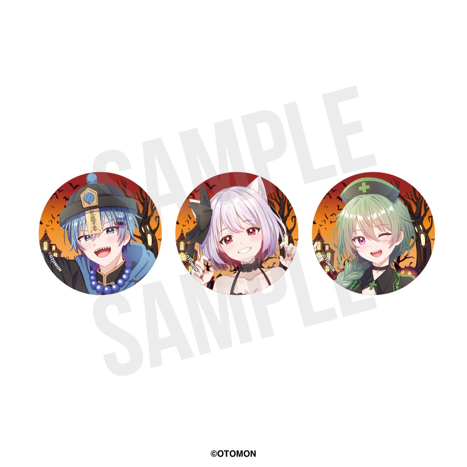 おともんランダム缶バッジ 2026年新年ver. | おとなりモンスター