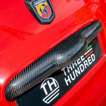 THREEHUNDRED ABARTH500/595/695 �����ܥ󥲡��ȥϥ�ɥ륫�С�