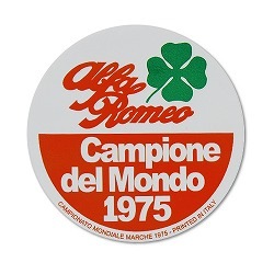 Alfa Romeo Campione del Mondo 1975 ƥå