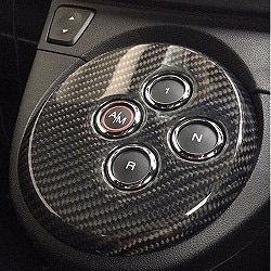 THREEHUNDRED ABARTH カーボンインテリアパネル 595/S4 (右