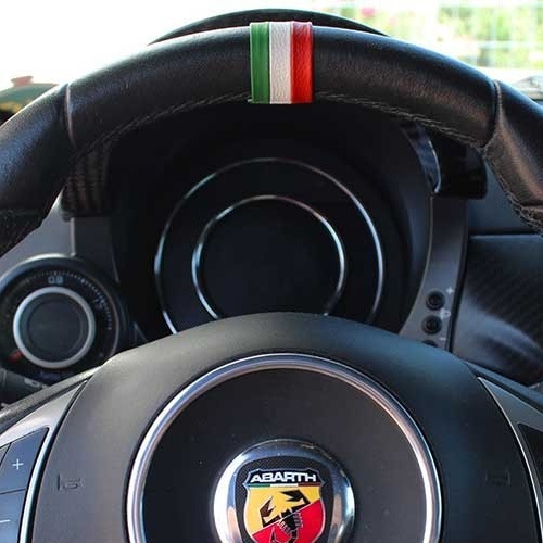 時物 ABARTH アバルト レザーステアリング - メルカリ