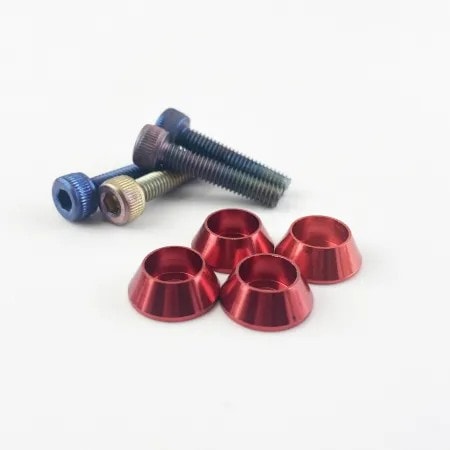 THREEHUNDRED FIAT/ABARTH フューエルリッド用 チタンビスセット