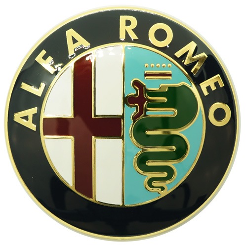 Alfa Romeo 純正 147後期/156後期/GT ロゴエンブレム【リア】｜ラテン 