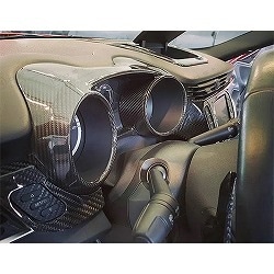 KOSHI Alfa Romeo GIULIETTA カーボンメーターカバーセット｜ラテン車