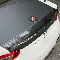 THREEHUNDRED マットカーボンテールレンズパネル ABARTH 124 Spider