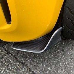 THREEHUNDRED ABARTH500/595/695 カーボンゲートハンドルカバー