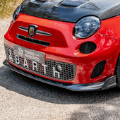 ABARTH 500/595/695 カーボンパドルシフトカバー｜ラテン車の雑貨と