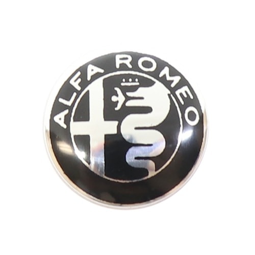 Alfa Romeo ニューエンブレム モノトーン【1.5cm】｜ラテン車の雑貨と