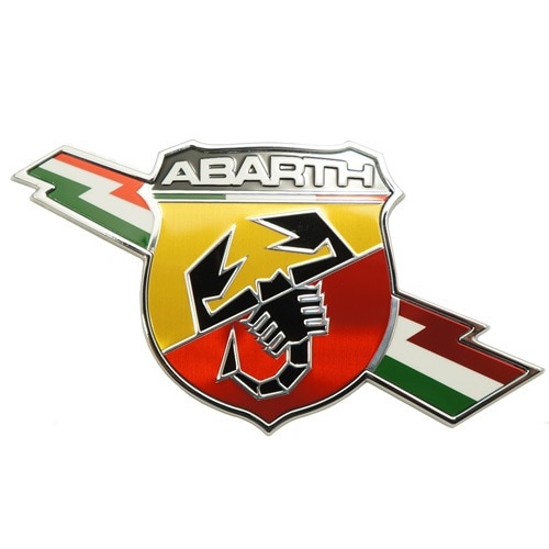 ABARTH 純正 サイドエンブレム｜ラテン車の雑貨とパーツ通販 FLATOUT