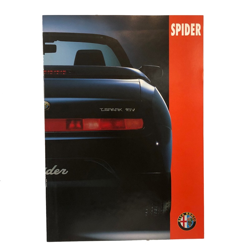 Alfa Romeo Spider カタログ｜ラテン車の雑貨とパーツ通販 FLATOUT