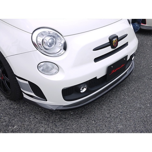 Veleno ABARTH 500/695 カーボンリップスポイラー(series～3まで