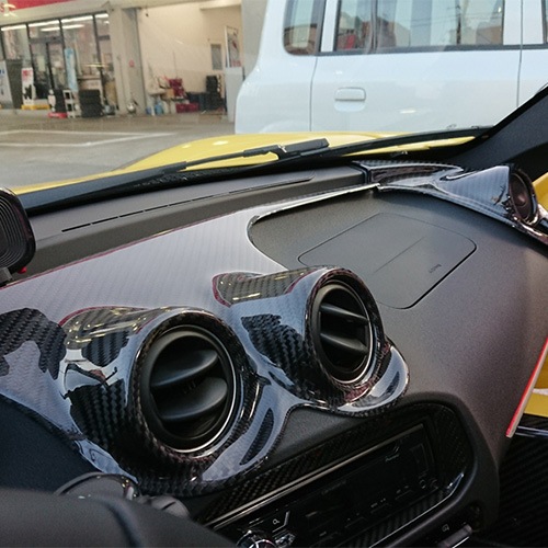 KOSHI Alfa Romeo 4C カーボンコントロールフレームカバー
