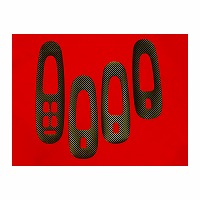 Alfa Romeo 156 �ѥ������ɥ������å��ѥͥ� �����˥å���( 4�祻�å�)