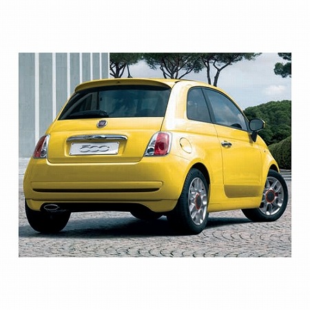 FIAT純正 500 リアアンダースポイラー｜ラテン車の雑貨とパーツ