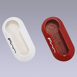 FIAT ���� 500 �������С����å�(��å�/�ۥ磻��)